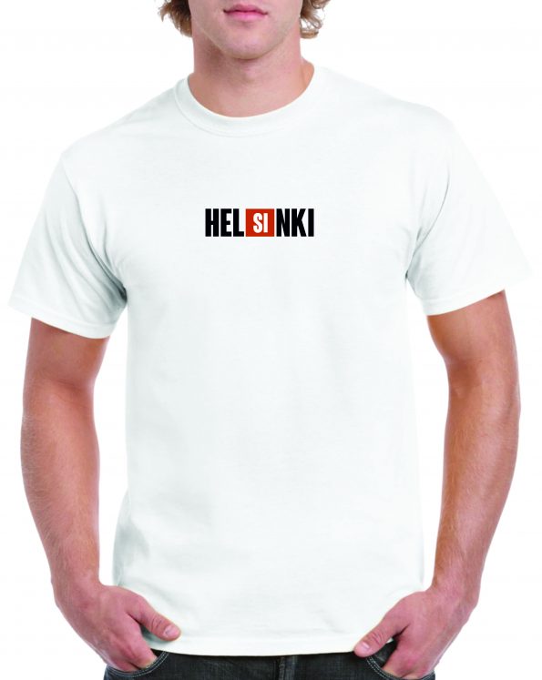 Majica popularne serije LA CASA DE PAPEL – HELSINKI