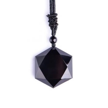 Obsidian chakra Talisman
