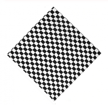 Marama - crna - šah - bandana