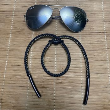 DEBLJA SPORTSKA TRAKA ZA NAOČARE - Gold Black Snake